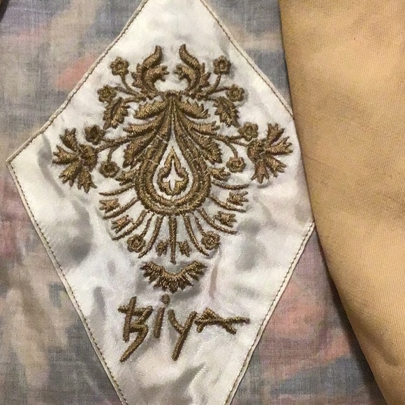 BYIA Johnny was of LA linen coat WOW ! Rare - Picture 5 of 14